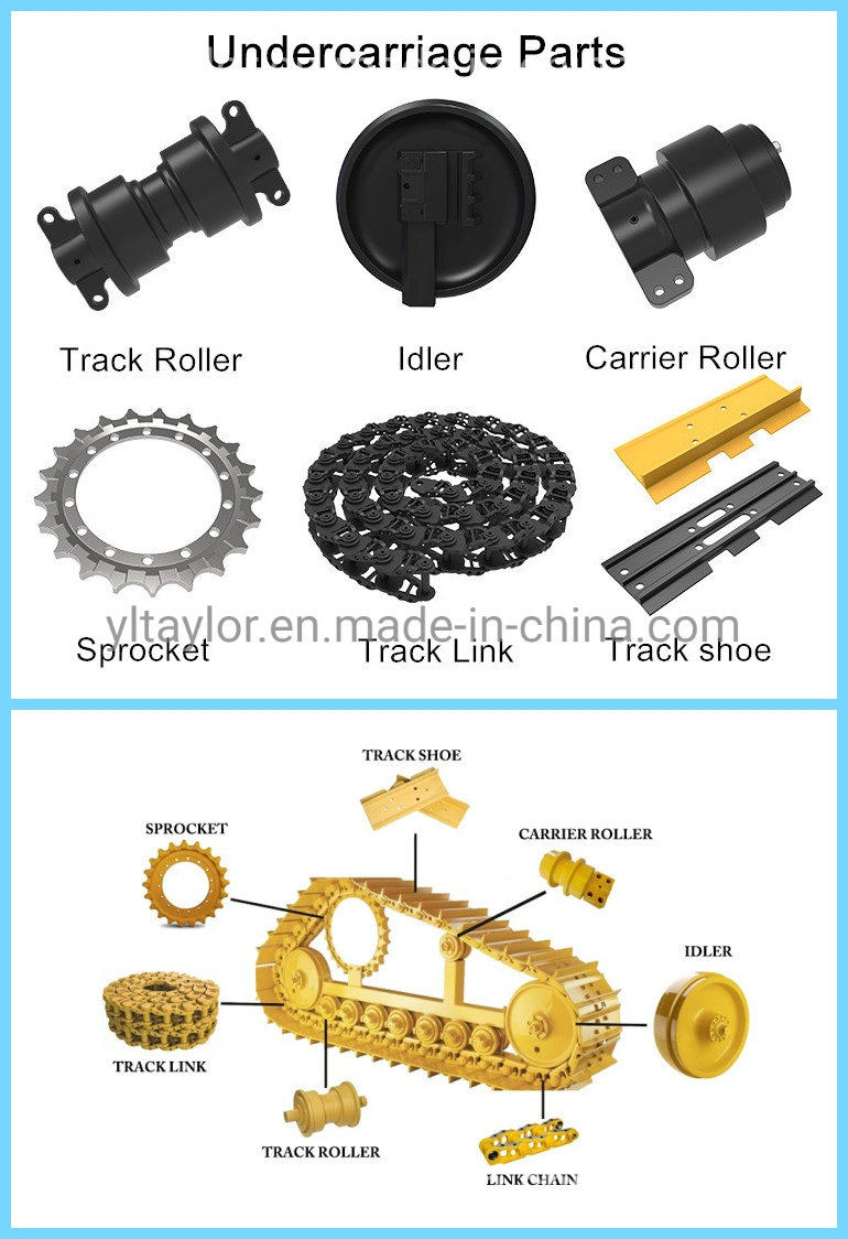 Excavator / Bulldozer/ Crawler Crane Undercarriage Spare Parts for Roller Chain Idler Sprocket