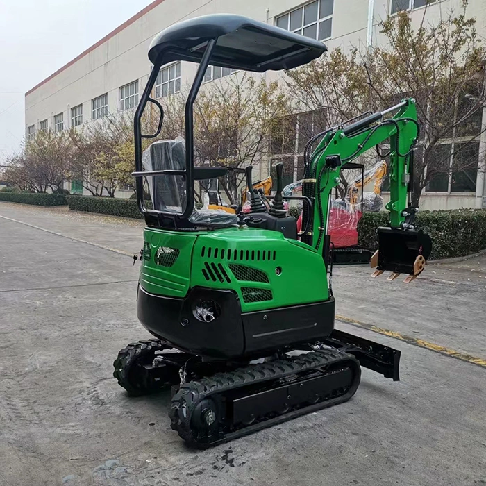 China 1.3 Ton Mini Bagger Hydraulic Small Digger Crawler Mini Excavator