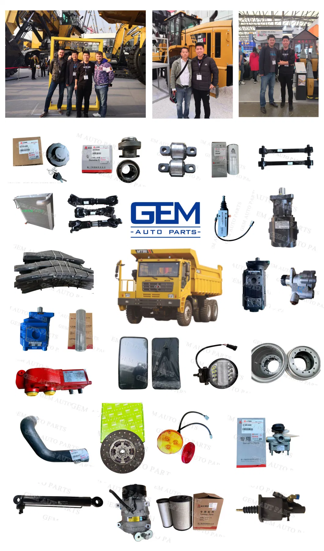 Mining Truck Spare Parts for HOWO Beiben Sinotruk FAW Shacman