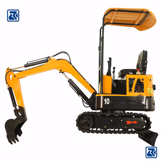 China 1.3 Ton Mini Bagger Hydraulic Small Digger Crawler Mini Excavator