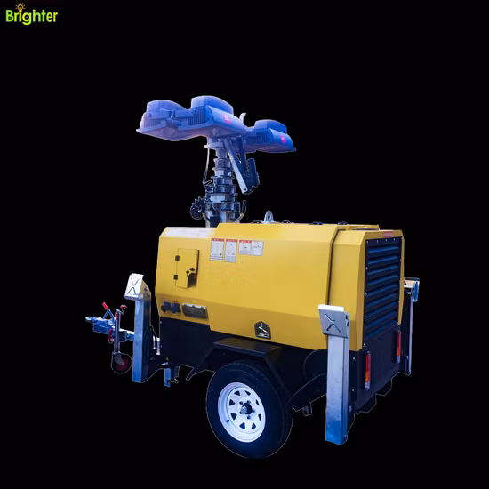 Portable Emergency Mobile Lighting Tower with Traffic Safety